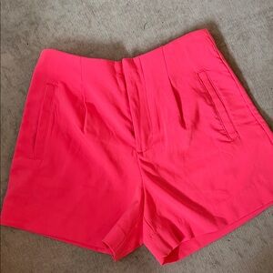 a new day High Waist Neon Pink Shorts